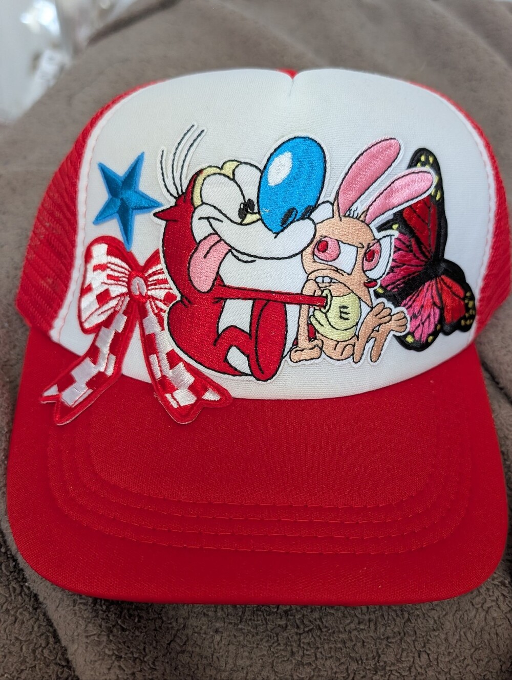 Ren And Stimpy Trucker Hat